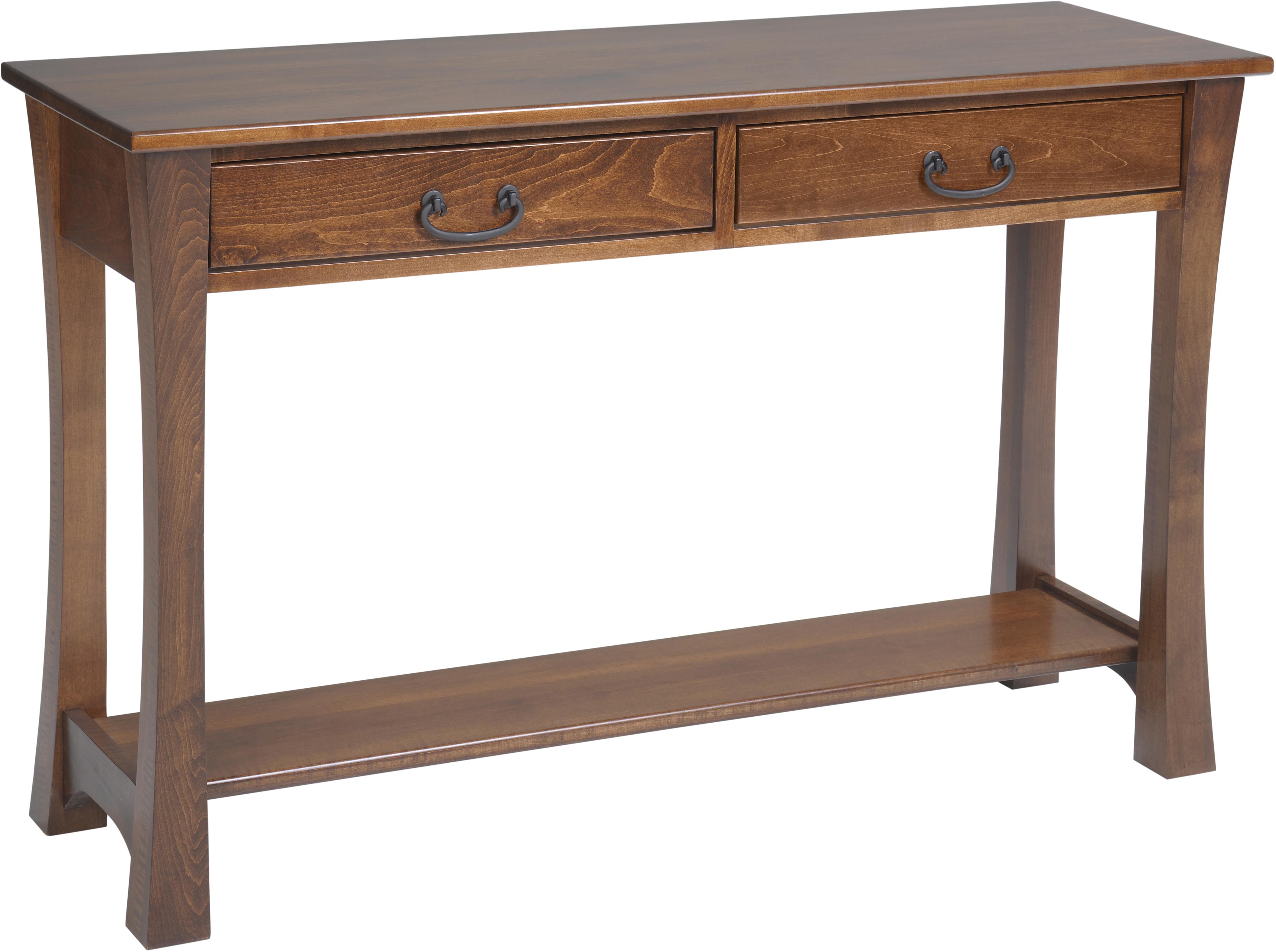 Y & T Woodcraft Woodbury 597 Hall Table with 2 Drawers Saugerties